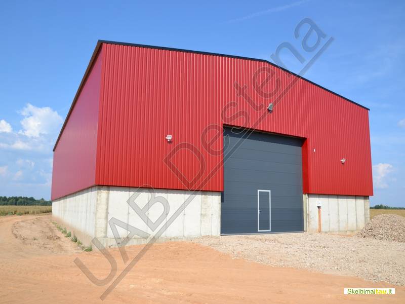 Angarų statyba durys, langai, vartai