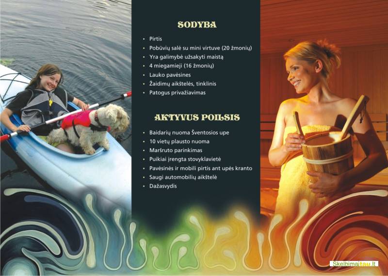 Sodybos nuoma aukštaitijoje, anykščiai