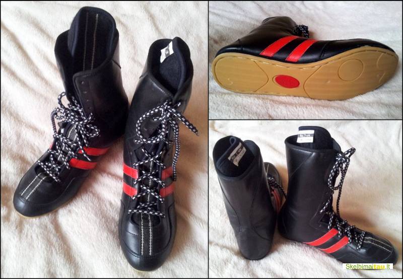 Batai boksininko,boksininko batai nat.oda,boxing shoes
