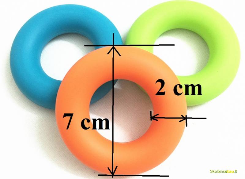 Ekspanderis guminis pirštams 3 eur