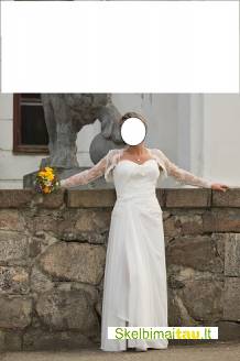 Elegantiška vestuvinė suknelė