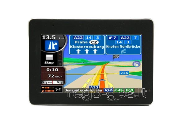 GPS-Trys viename-TomTom+Garmin+IGO