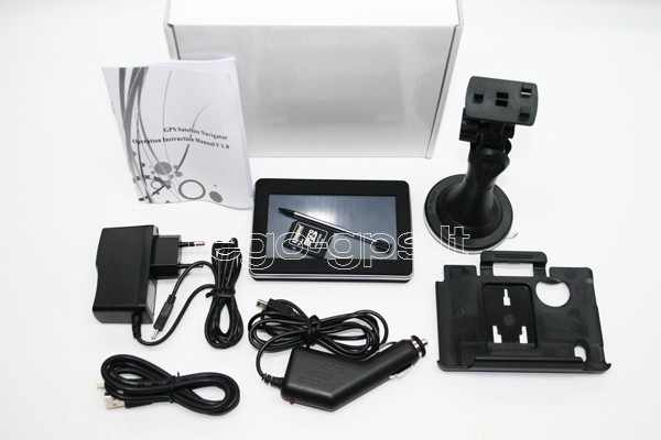 GPS-Trys viename-TomTom+Garmin+IGO