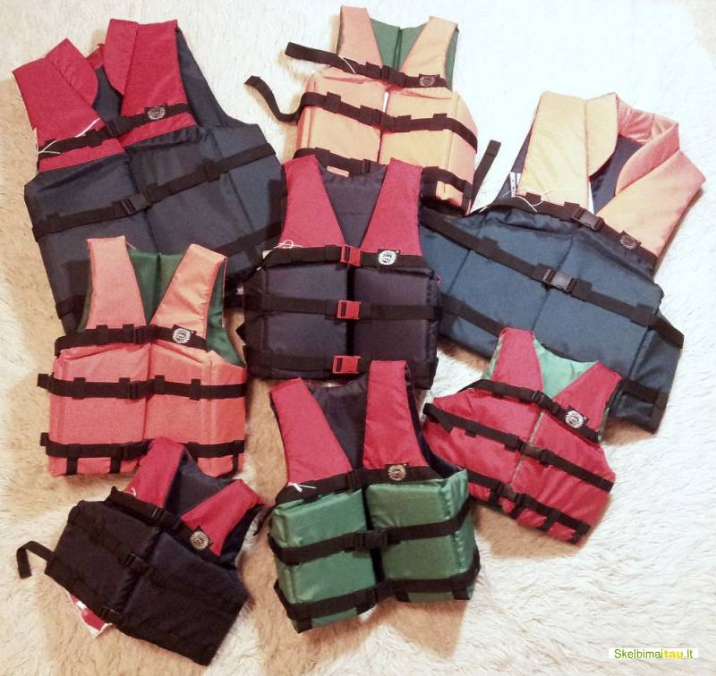 Irkluotojo baidare gelbėjimosi liemenė universali nuo 50lt -