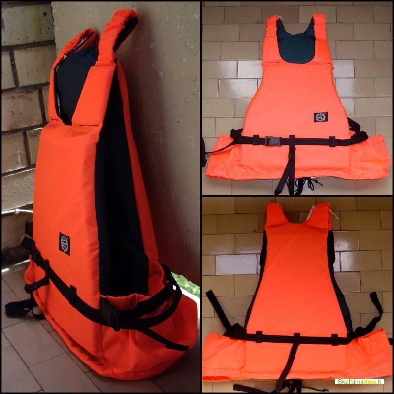 Irkluotojo baidare gelbėjimosi liemenė universali nuo 50lt -