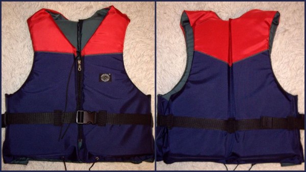 Irkluotojo baidare gelbėjimosi liemenė universali nuo 50lt -