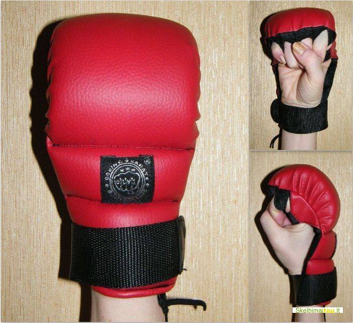 Karate pirštinės,pirštinės karate nuo 10 lt