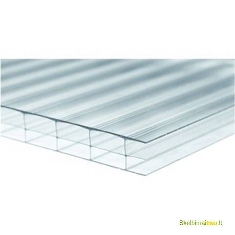 16mm kanalinis polikarbonatas geriausia kaina