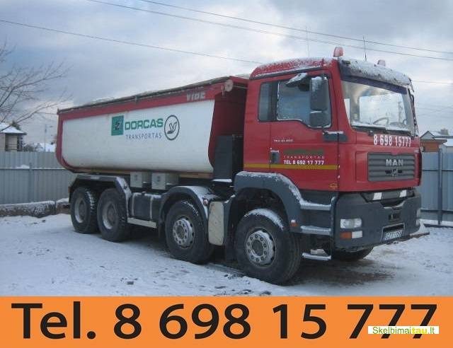 Atvežu žvyro skaldos kaune 8 698 15777 ©