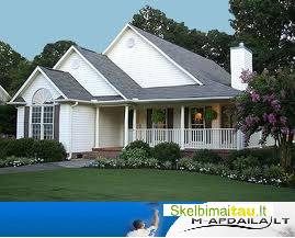 Dažau lauko fasadas,sodo namelius po visą lietuvą.