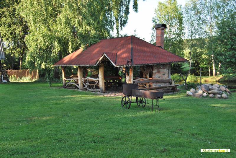 Kubilas, pirtelė, salė kaimo turizmo sodyboje prienų  raj.