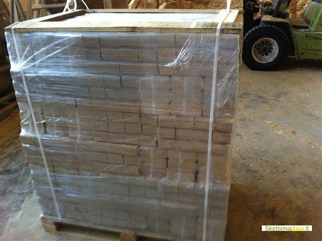 Medžio pjuvenų briketai nemokamas pristatymas lietuvoje