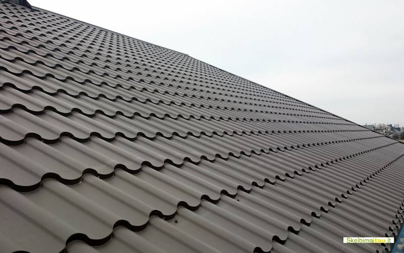 Skardinimo darbai, stogo darbai, skardos gaminių montavimas