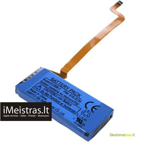 Apple iphone / ipad / ipod baterijos, keitimas