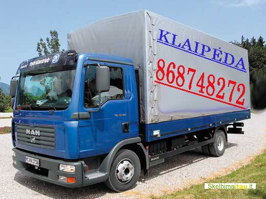 Kroviniu pervezimas..tel. 868748272  .. klaipeda