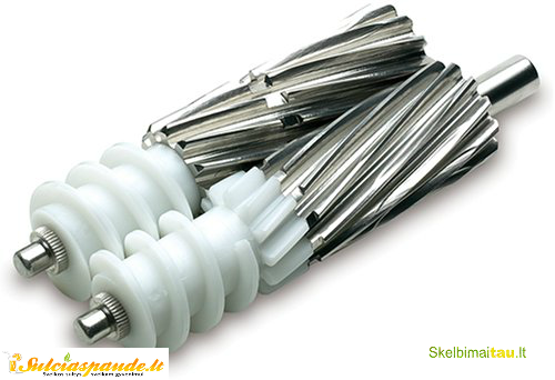 Lėtaeigė dviejų sraigtų sulčiaspaudė green star elite