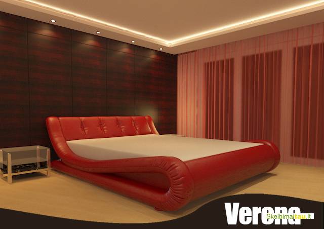 Modernaus dizaino itališka lova verona