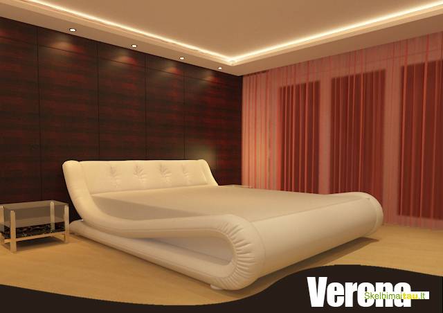 Modernaus dizaino itališka lova verona