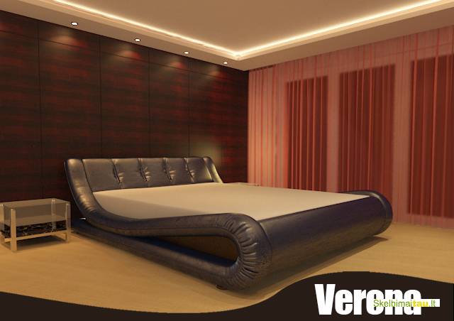 Modernaus dizaino itališka lova verona