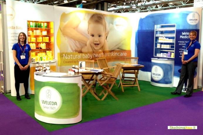 Modernūs ekspoziciniai stendai „isoframe“ - lanksti sistema