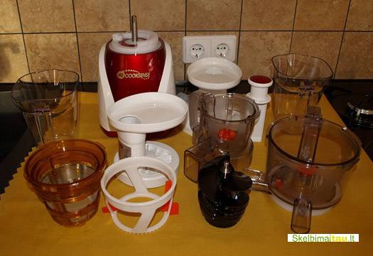 Lėtaeigė sulčiaspaudė hd cooksense