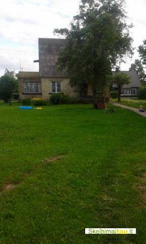 Parduodamas geros būklės namas papilėje, akmenės rajone.