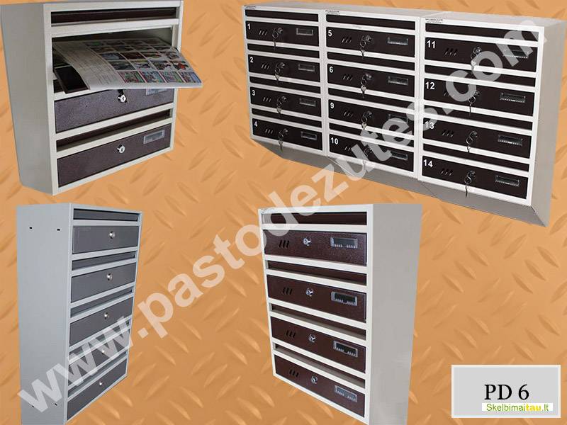 Pašto dėžutės gamyba