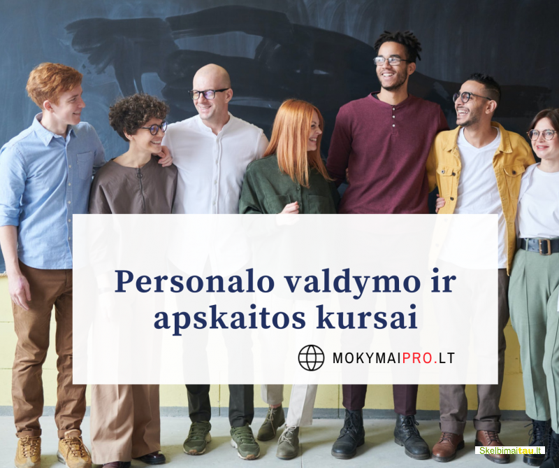 Personalo valdymas ir apskaita nuotoliniu budu