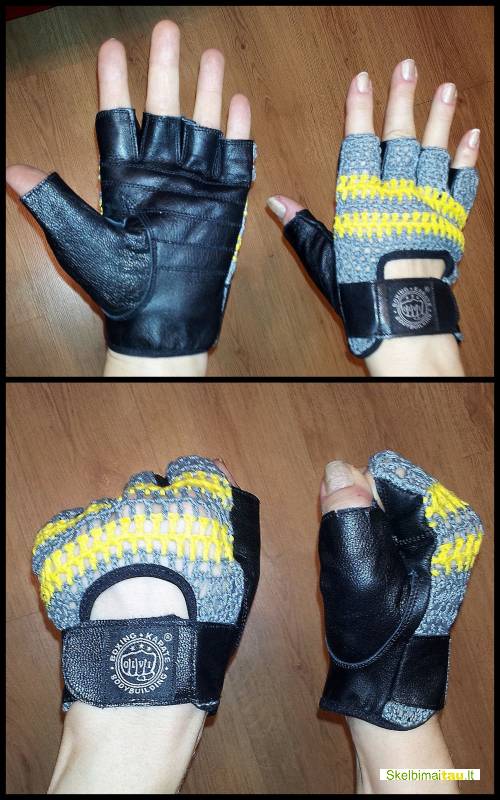 Pirštinės štangai,fitneso pirštinės 17 lt,cycling gloves