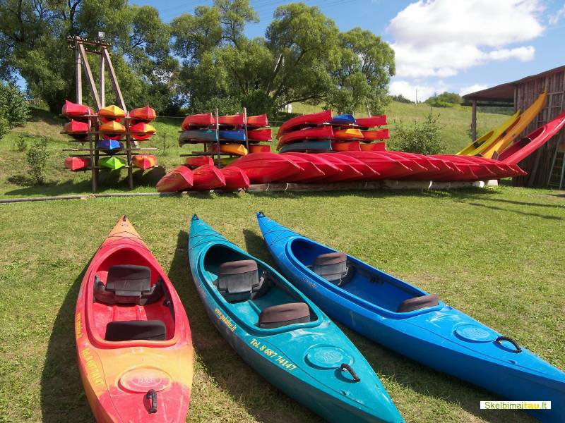 Baidarių nuoma, plaukimas dubysos upe