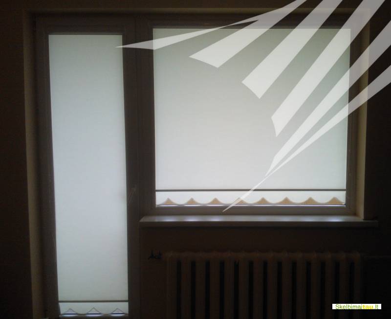 Roletai. visų tipų žaliuzės. tinkleliai. romanetės. markizės