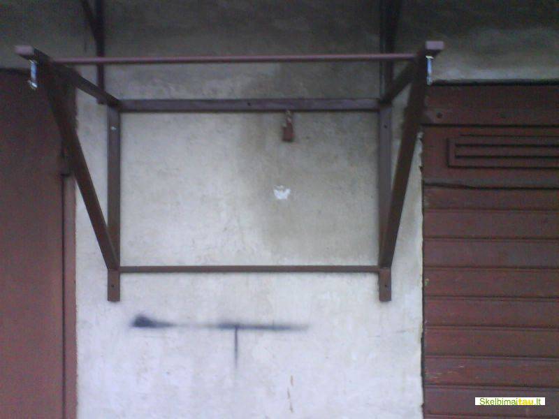 Skersinis prisitraukimams tvirt.prie sienos