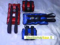 Svarmenys ant kojų,riešo,rankų uždedami