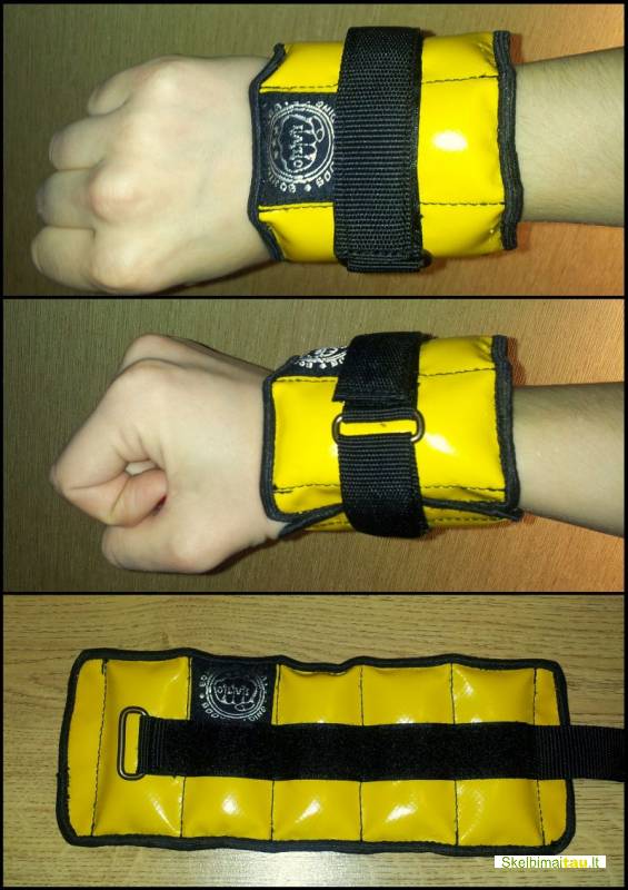 Svarmenys ant kojų,riešo,rankų uždedami