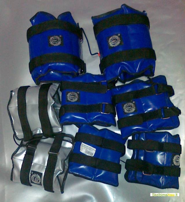 Svarmenys ant kojų,riešo,rankų uždedami