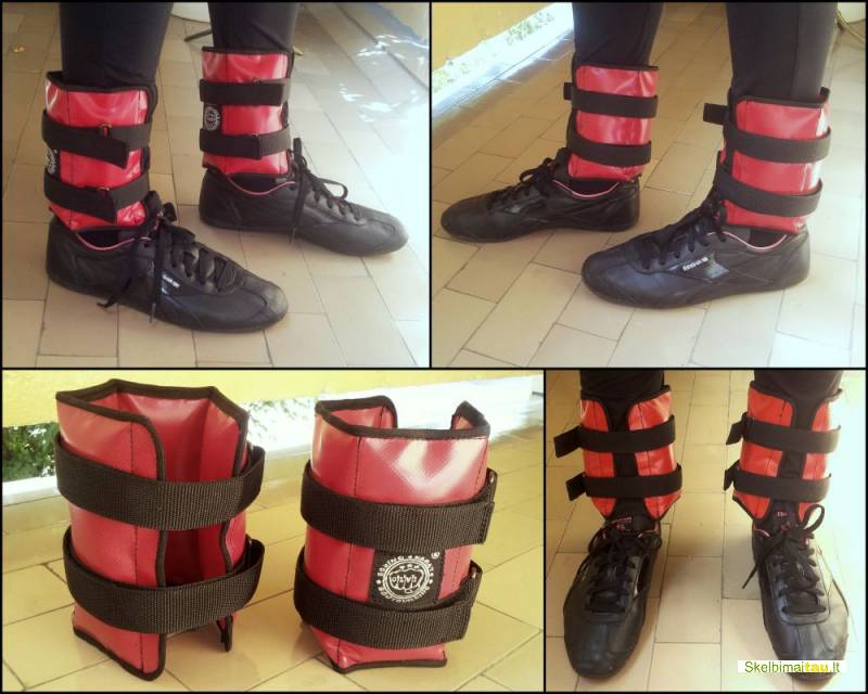 Svarmenys ant kojų,riešo,rankų uždedami