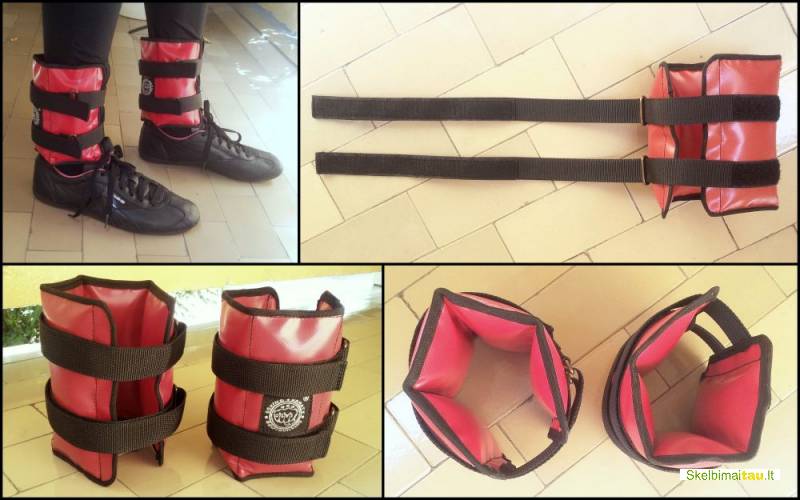 Svoriai apyrankės rankoms, svarmenys kojoms uždedami,weight