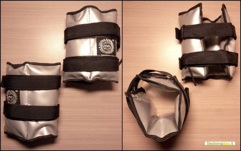 Svoriai apyrankės rankoms, svarmenys kojoms uždedami,weight