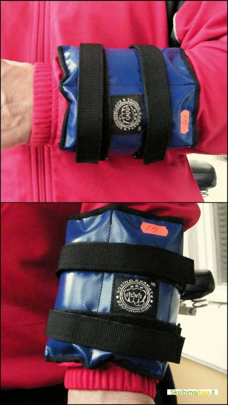 Svoriai apyrankės rankoms, svarmenys kojoms uždedami,weight