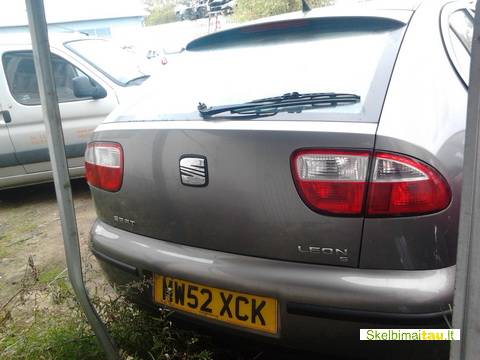 Dalimis - seat leon 2003 1.6l 1598cm3 16v benzinas mechanine