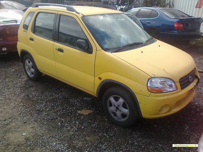 Dalimis - suzuki ignis 2002 1.3l 1328cm3 benzinas mechanine