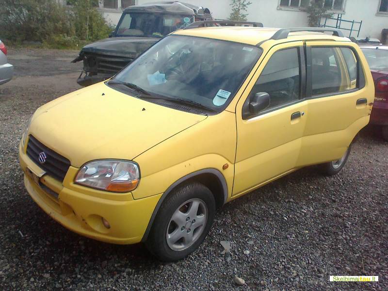 Dalimis - suzuki ignis 2002 1.3l 1328cm3 benzinas mechanine