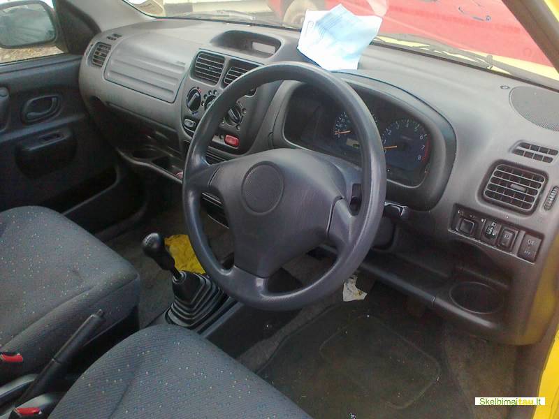 Dalimis - suzuki ignis 2002 1.3l 1328cm3 benzinas mechanine