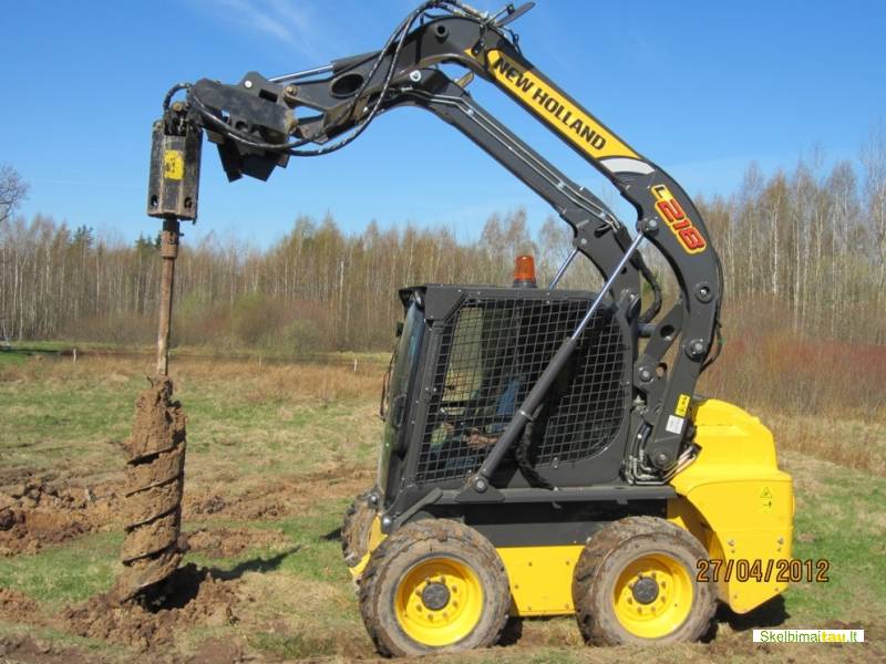 8-659-07990, bobcat nuoma, patyrę operatoriai