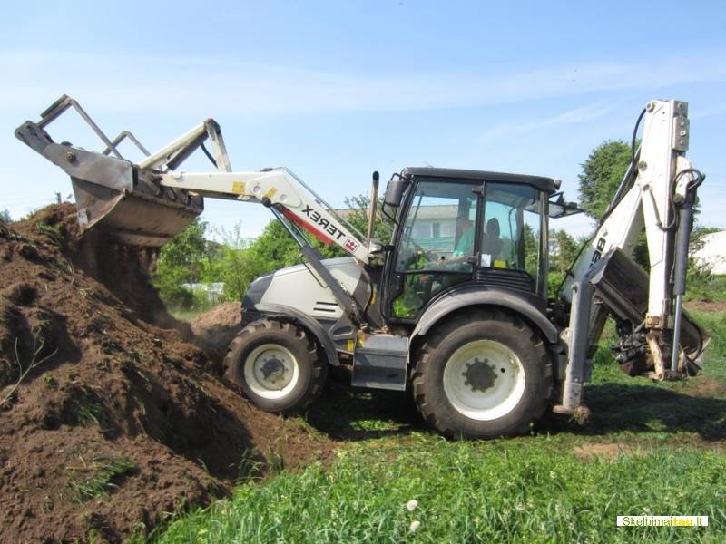 Bobcat nuoma vilniuje / ekskavatorių nuoma vilnius