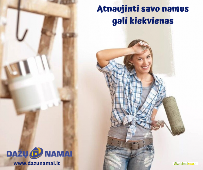 Dažų namai www.dazunamai.lt –  dažų parduotuvė