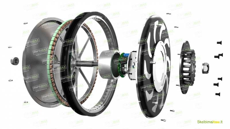 Elektrinis dviratis per 30 min