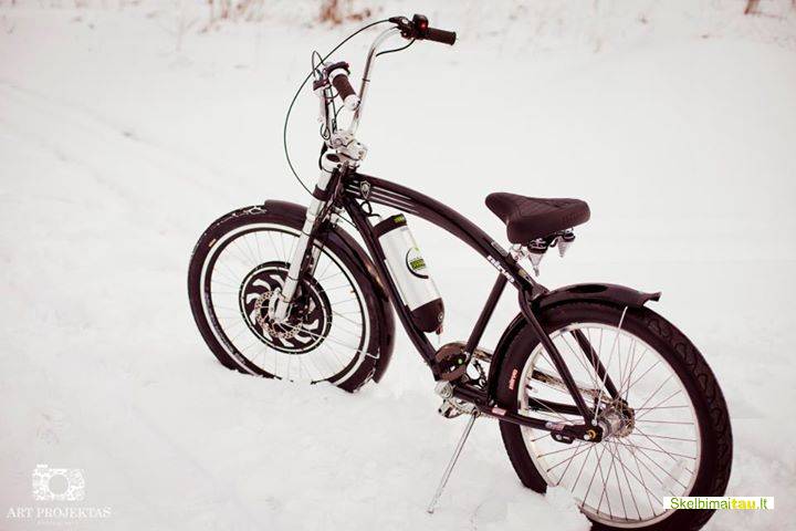 Elektrinis dviratis per 30 min