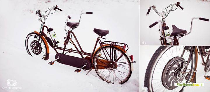 Elektrinis dviratis per 30 min