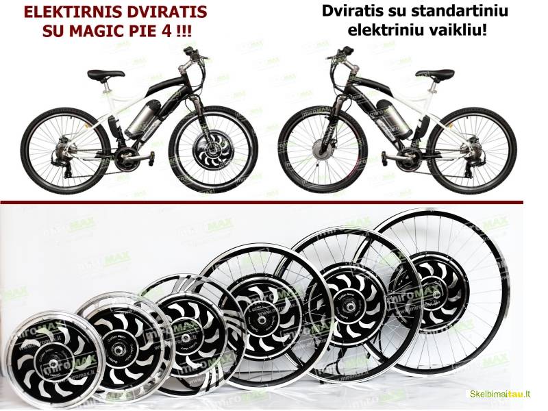 Elektrinis dviratis per 30 min